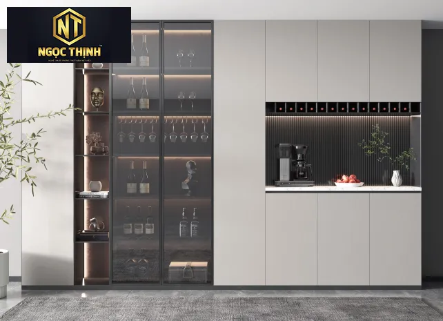 TỦ RƯỢU NGỌC THỊNH GỖ AN CƯỜNG